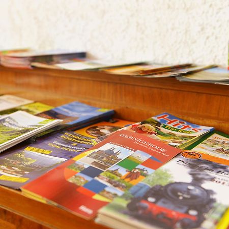 Pension Damkoehler Thale Ot Westerhausen Esterno foto