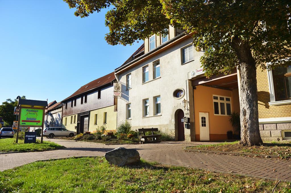 Pension Damkoehler Thale Ot Westerhausen Esterno foto