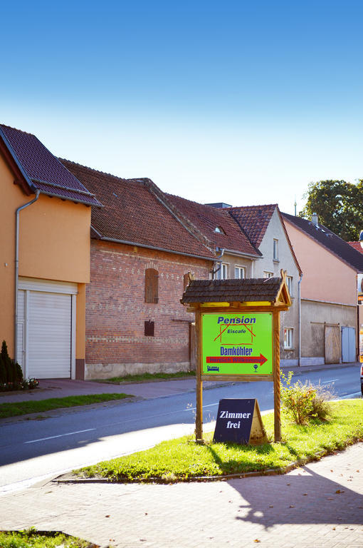 Pension Damkoehler Thale Ot Westerhausen Esterno foto